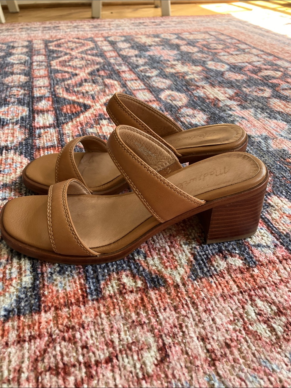 Madewel leather sandal heels - Picture 4 of 5